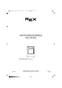 Manuale Rex RA50EE Asciugatrice