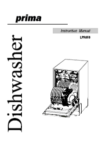 Manual Prima LPR659 Dishwasher