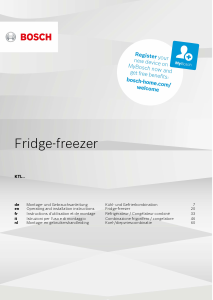 Manual Bosch KTL15NW4A Fridge-Freezer