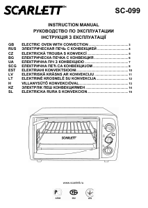 Handleiding Scarlett SC-099 Oven