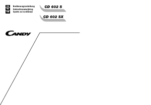 Bedienungsanleitung Candy CD 602 S Geschirrspüler