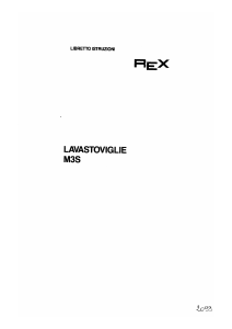 Manuale Rex M3S Lavastoviglie