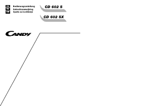 Priručnik Candy CD 602 SX Perilica posuđa