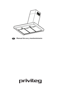 Manual de uso Privileg DGHBS 64 LM X Campana extractora