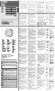 Manual de uso Nikon Nikkor AF 28mm f/2.8D Objetivo