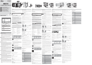 Mode d’emploi Nikon Nikkor AF-S 70-200mm f/2.8E FL ED VR Objectif