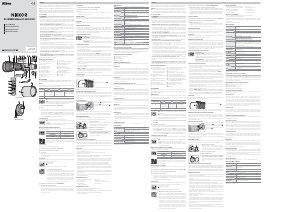 Manual de uso Nikon Nikkor AF-S 800mm f/5.6E FL ED VR Objetivo