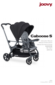 Manual de uso Joovy Caboose S Cochecito