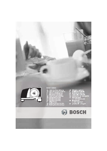 Bruksanvisning Bosch MAS6200N Skärmaskin