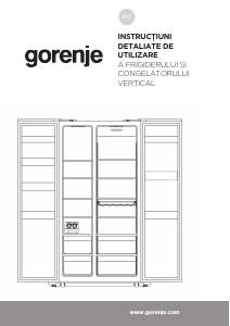 Manual Gorenje NRS9181MX Combina frigorifica