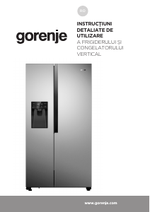 Manual Gorenje NRS9181VX Combina frigorifica