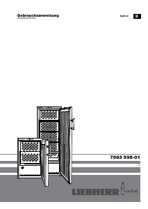 Bedienungsanleitung Liebherr WKr 3211 Weinklimaschrank