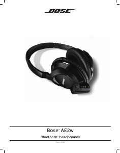 Manual Bose AE2w SoundLink Headphone