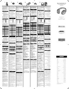 Mode d’emploi Bose QuietComfort 25 Casque