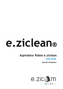 Mode d’emploi E.zicom E.ziclean Slim Aspirateur