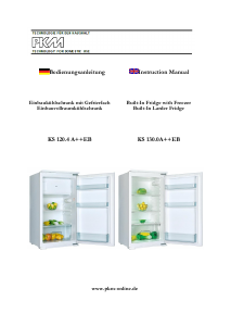 Bedienungsanleitung PKM KS130.0A++EB Kühlschrank