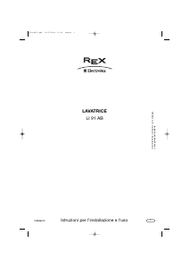 Manuale Electrolux-Rex LI91AB Lavatrice