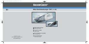 Bedienungsanleitung SilverCrest SAS 7.2 A1 Handstaubsauger