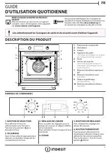 Handleiding Indesit IFW 5844 P IX Oven