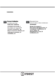 Manuale Indesit IS5G4KHW/EU Cucina