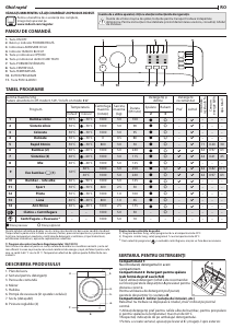 Manual Indesit BWSA 51052W EU Mașină de spălat