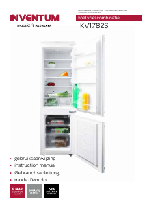 Manual Inventum IKV1782S Fridge-Freezer