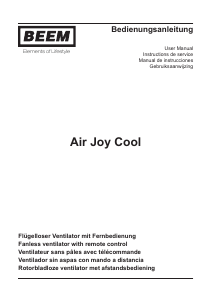 Manual Beem Air Joy Cool Fan