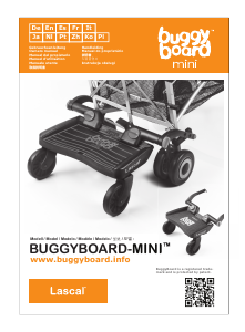 Handleiding Lascal Buggy Board Mini Meerijdplank