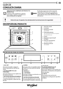 Manual de uso Whirlpool W6 OM4 4S1 P BSS Horno