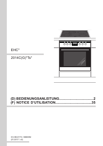 Mode d’emploi Amica EHC 12761 E Cuisinière