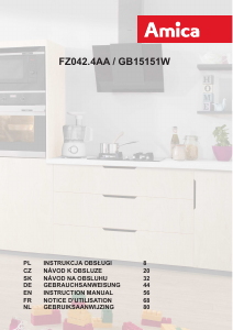 Manual Amica GB 15151 W Fridge-Freezer