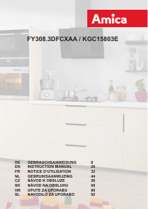 Manual Amica KGC 15803 E Fridge-Freezer