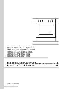 Bedienungsanleitung Amica EH 923 640 E Backofen