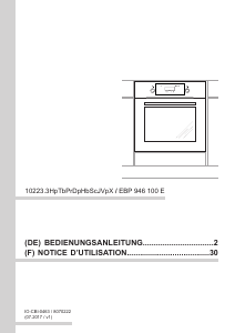 Bedienungsanleitung Amica EBP 946 100 E Backofen