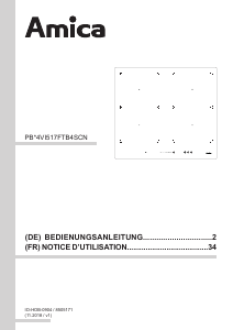 Bedienungsanleitung Amica KMIL 752 600 C Kochfeld