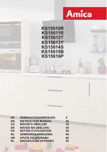 Handleiding Amica KS 15614 S Koelkast