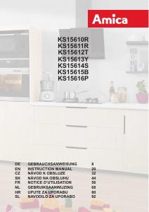 Manual Amica KS 15613 Y Refrigerator