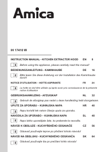 Mode d’emploi Amica IH 17410 W Hotte aspirante