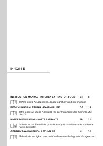 Mode d’emploi Amica IH 17211 E Hotte aspirante