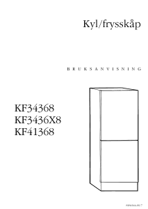 Bruksanvisning ElektroHelios KF3436X8 Kyl-frys