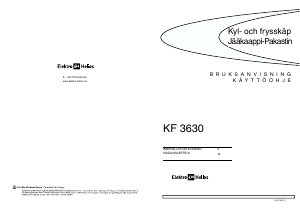 Bruksanvisning ElektroHelios KF3630 Kyl-frys