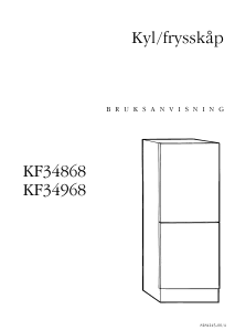 Bruksanvisning ElektroHelios KF3496 Kyl-frys
