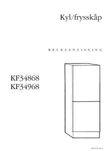 Bruksanvisning ElektroHelios KF34868 Kyl-frys