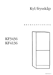 Bruksanvisning ElektroHelios KF34366 Kyl-frys