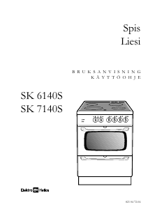 Bruksanvisning ElektroHelios SK7140S Spis