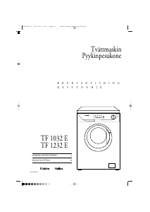 Käyttöohje ElektroHelios TF1032E Pesukone