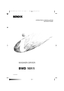 Handleiding Bendix BWD1011 Was-droog combinatie