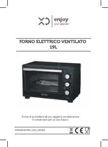 Manuale XD XDGE19 Forno
