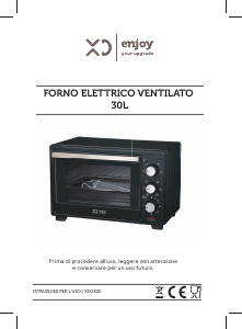 Manuale XD XDGE30 Forno