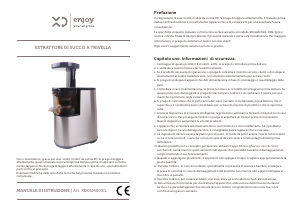 Manuale XD XD06M00SIL Centrifuga